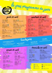 Programme du jour 2025